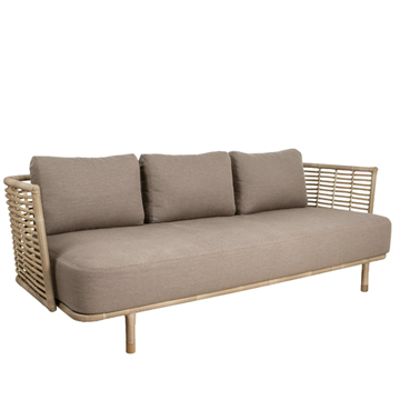 Cane-Line Sense Outdoor, 3-personers sofa (7543)